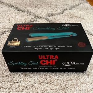 COPY - BNIB ULTRA CHI hair straightener in teal sparkle